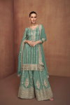 Green Colour Saloni By Gulkayra Simar Silk Designer Readymade Suits 7495 A